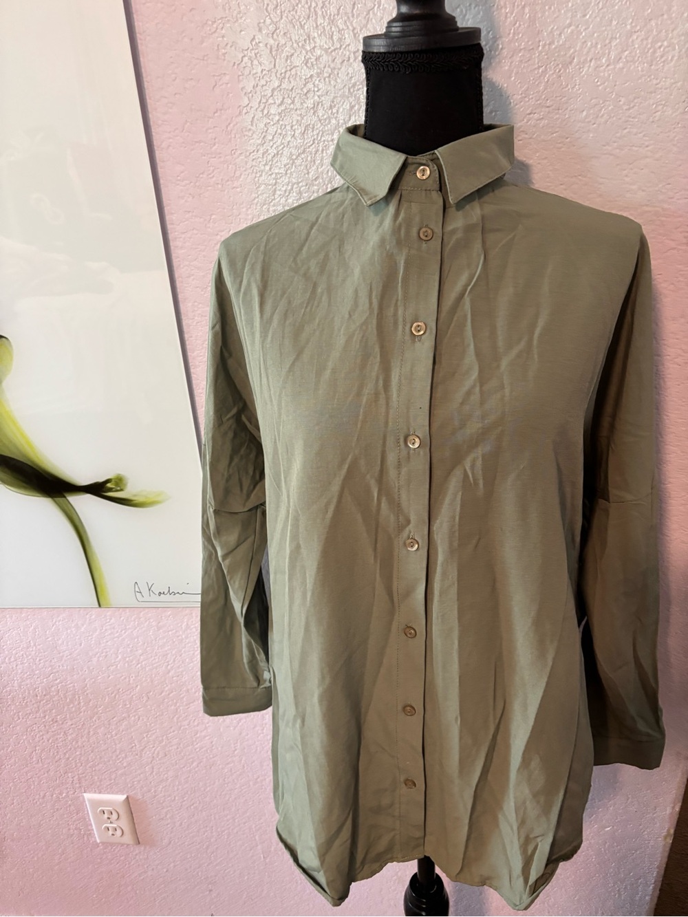 New shirt size small
